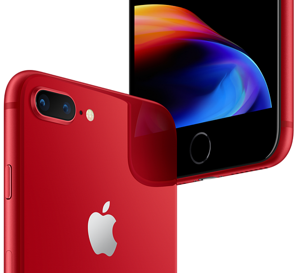 Смартфон Apple iPhone 8 Plus 256GB PRODUCT RED (красный) фото 4